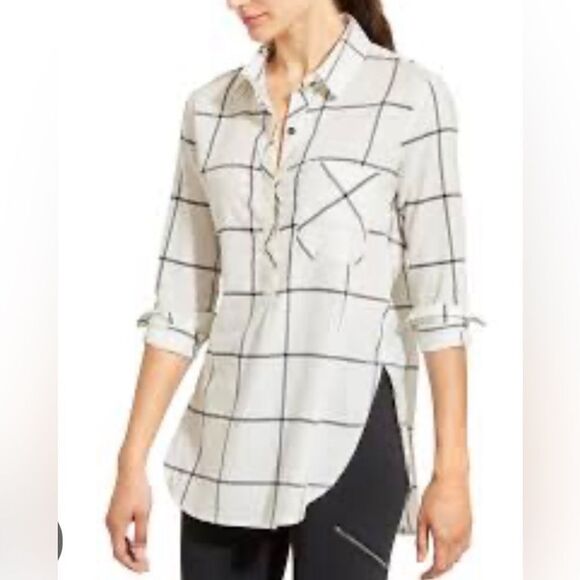Athleta Presidio Popover Top - Picture 1 of 10